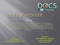 Docs Scheduler image 1
